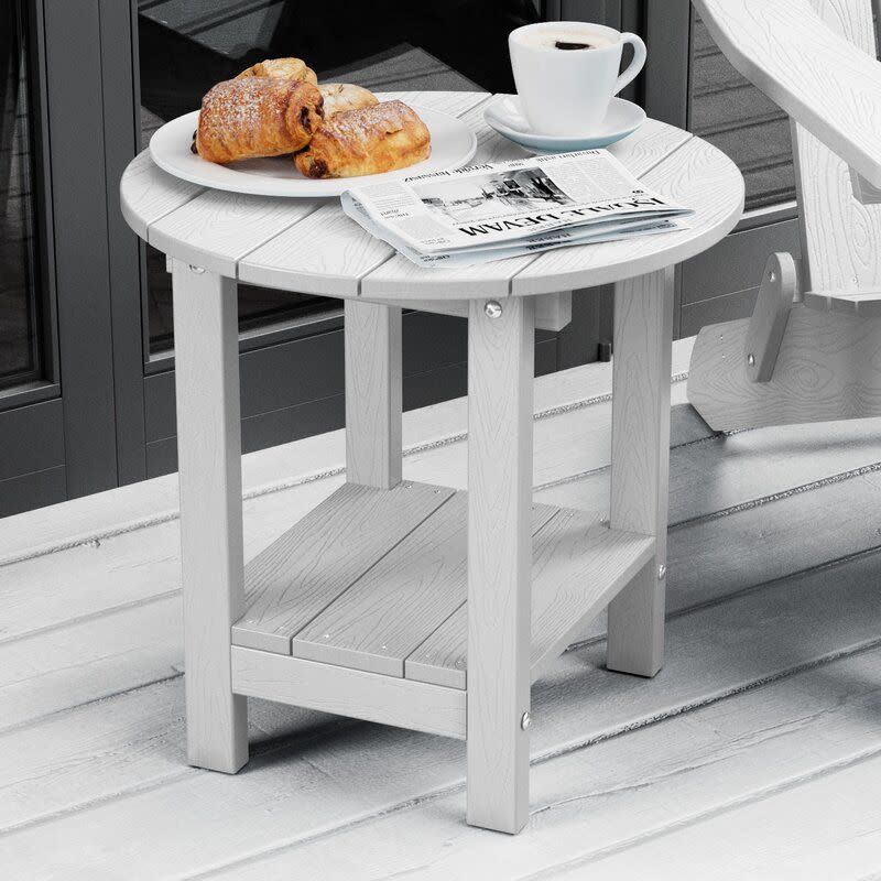 <p><a href="https://go.redirectingat.com?id=74968X1596630&url=https%3A%2F%2Fwww.wayfair.com%2F--%2Fpdp%2Fheracles--patio-outdoor-round-adirondack-plasticresin-side-table-weather-resistant-end-table-131yefu-l80-yfua1098.html&sref=https%3A%2F%2Fwww.housebeautiful.com%2Fshopping%2Fbest-stores%2Fa60591461%2Fwayfair-opening-store-details%2F" rel="nofollow noopener" target="_blank" data-ylk="slk:Shop Now;elm:context_link;itc:0;sec:content-canvas" class="link rapid-noclick-resp">Shop Now</a></p><p>Round Adirondack Side Table </p><p>wayfair.com</p><p>$69.99</p>