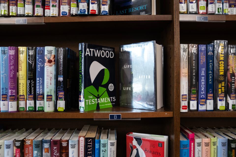 Inside the Alta Community Library, on Tuesday, August 1, 2023, in Alta. The library is shared by the community and the school district.