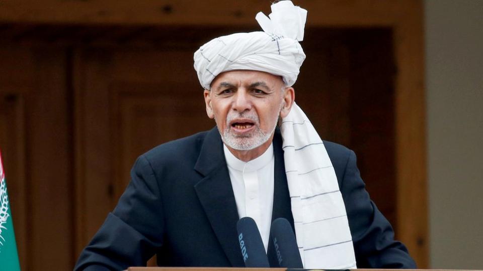 Ashraf Ghani, presidente de Afganistán