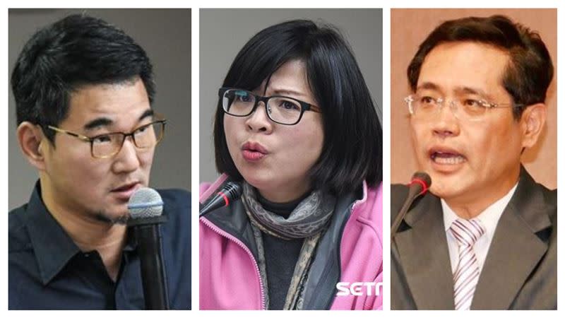 民進黨立委劉建國、林淑芬、江永昌等3人去年在立法院表決萊豬時跑票，遭移送黨中評會處理。（組合圖／資料照）