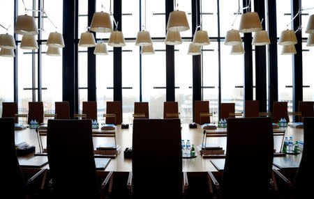 The judges meeting room called "Salle de deliberes" is seen at the European Court of Justice in Luxembourg January 26, 2017. Picture taken January 26, 2017. REUTERS/Francois Lenoir