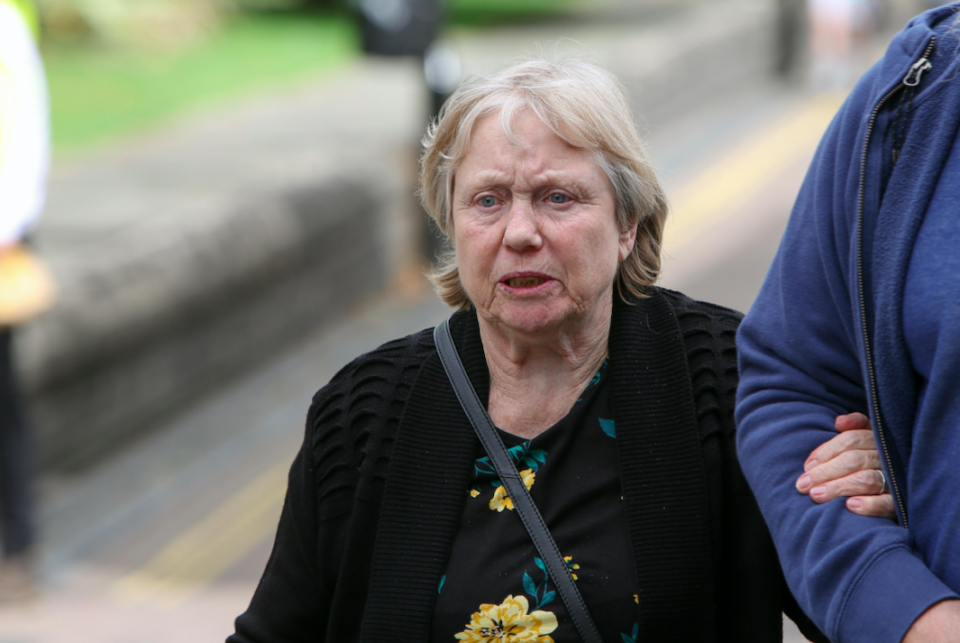 Mrs Eccleston was cleared of murder and manslaughter in September (SWNS)