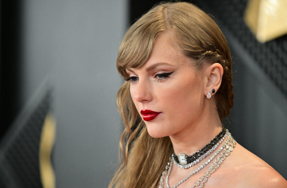Closeup of Taylor Swift