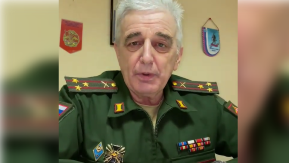 俄羅斯列寧格勒徵兵委會員主席赫羅莫夫。（圖／翻攝自leningrad__region IG）