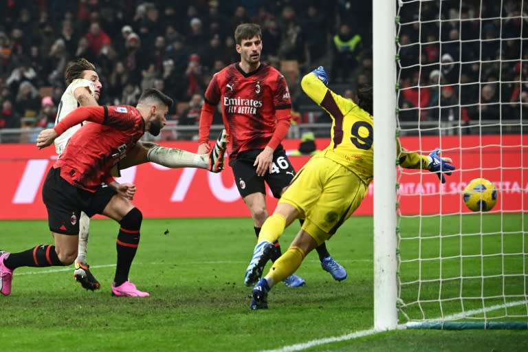 Milan hand Roma a French lesson to consolidate third spot