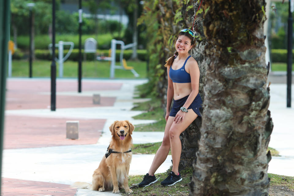 Singapore #Fitspo of the Week: Benjamin Wee and Marina Chen (PHOTO: Cheryl Tay)