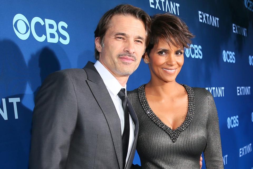 Halle Berry with ex-husband Olivier Martinez in 2014 (Mark Davis/Getty Images)