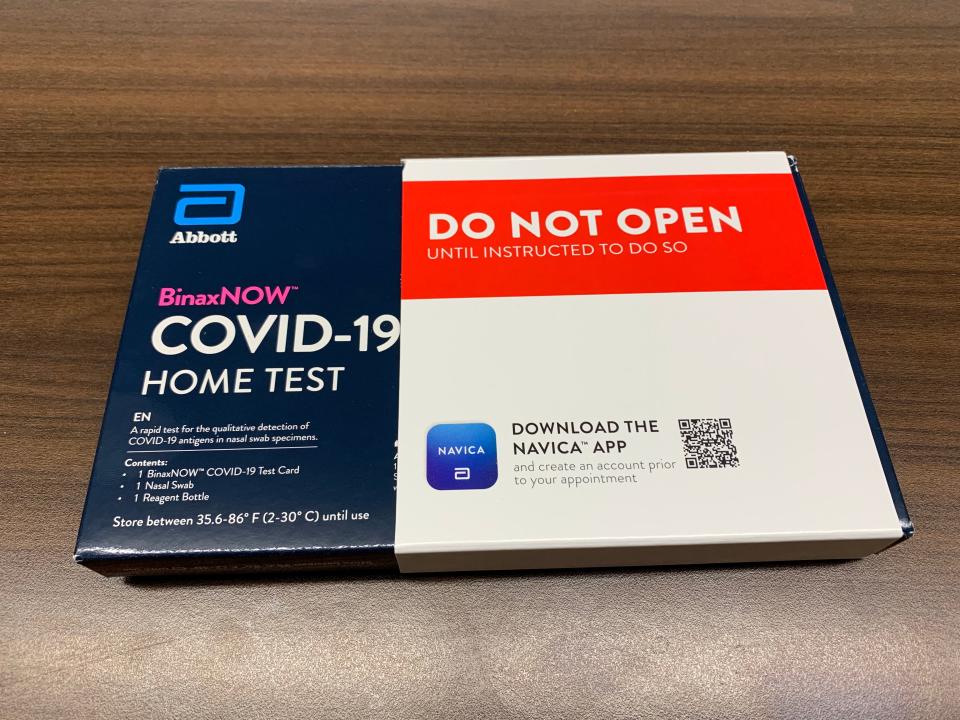 Summit County Public Health is giving away free BinaxNow COVID-19 home tests.