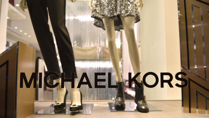 A Michael Kors display