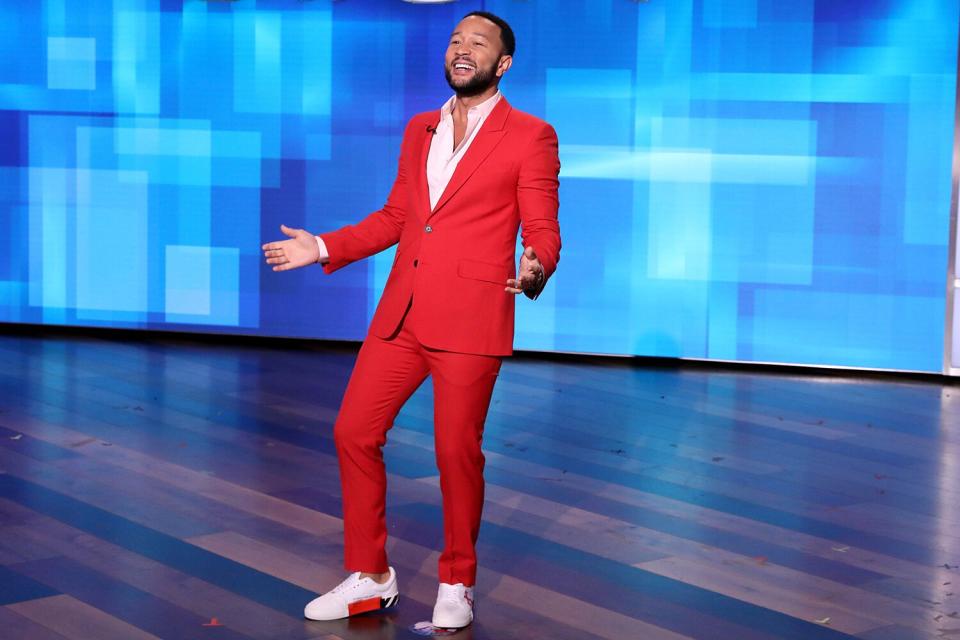 <strong>"Honestly, she is literally going to kill me but I think those feet are beautiful and I love them and I want to say happy Valentine’s Day to my wife."</strong> — John Legend, making wife Chrissy Teigen cringe with <a href="https://people.com/music/john-legend-chrissy-teigen-valentines-day-feet-tribute/" rel="nofollow noopener" target="_blank" data-ylk="slk:a tribute to her least favorite body part;elm:context_link;itc:0;sec:content-canvas" class="link ">a tribute to her least favorite body part</a> (her "perfectly unique feet"), on <em>The Ellen DeGeneres Show </em>