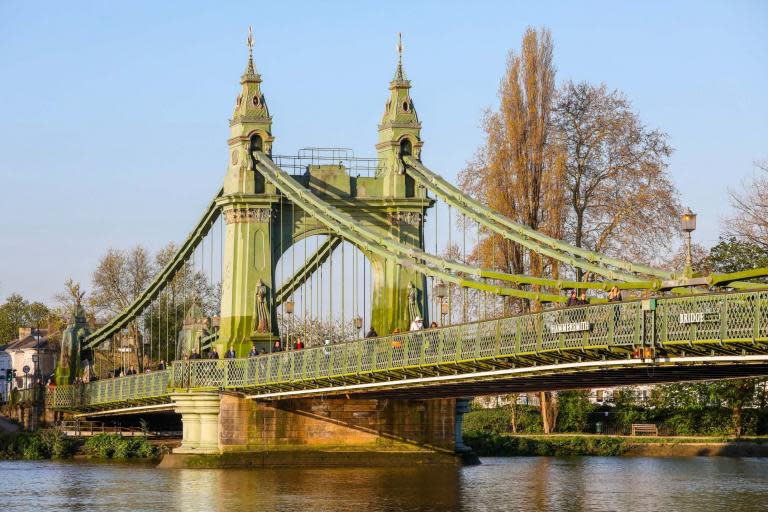 Sadiq Khan should urgently divert funds from a failed cycle crossing to repair Hammersmith Bridge, his Tory rival said today.Plans for a bike and foot bridge from Rotherhithe to Canary Wharf were dropped last week after costs were expected to exceed £600 million.Conservative mayoral candidate Shaun Bailey said the Mayor should now use money earmarked for the Rotherhithe Crossing to reopen Hammersmith Bridge — which has been closed to vehicles since April when cracks were found in the structure’s footings. Mr Bailey said: “Now that the Mayor and TfL have decided to pause their expensive and improbable Rotherhithe Crossing they should stop messing about and put the funds into repairing the bridge that already exists.”The 132-year-old bridge needs about £40 million worth of repairs. The Mayor recently said TfL would not have a plan for reopening it until August. After the closure a row broke out between Hammersmith and Fulham council and TfL over who should pay for repairs.The council, which owns Hammersmith Bridge and is responsible for its maintenance and refurbishment, said TfL should pay.It had been supporting the assessment and repair of the bridge. But TfL said it was not responsible for its upkeep and appealed to the Government for emergency funds.A spokesman for Mr Khan said he has asked TfL to work closely with the council on plans for repairing the bridge.The Rotherhithe Crossing was originally budgeted at about £88 million and has already cost an estimated £12.3 million, according to City Hall figures.The reallocation of money previously identified for it will be considered through TfL’s annual business planning process.