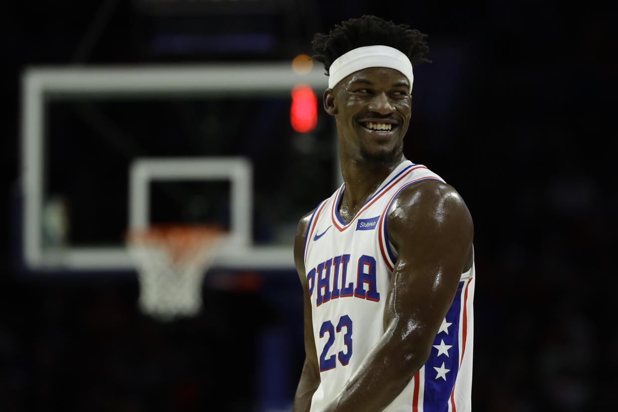 Jimmy Butler shared his side of the infamous Minnesota Timberwolves practice. (AP Photo/Matt Slocum)