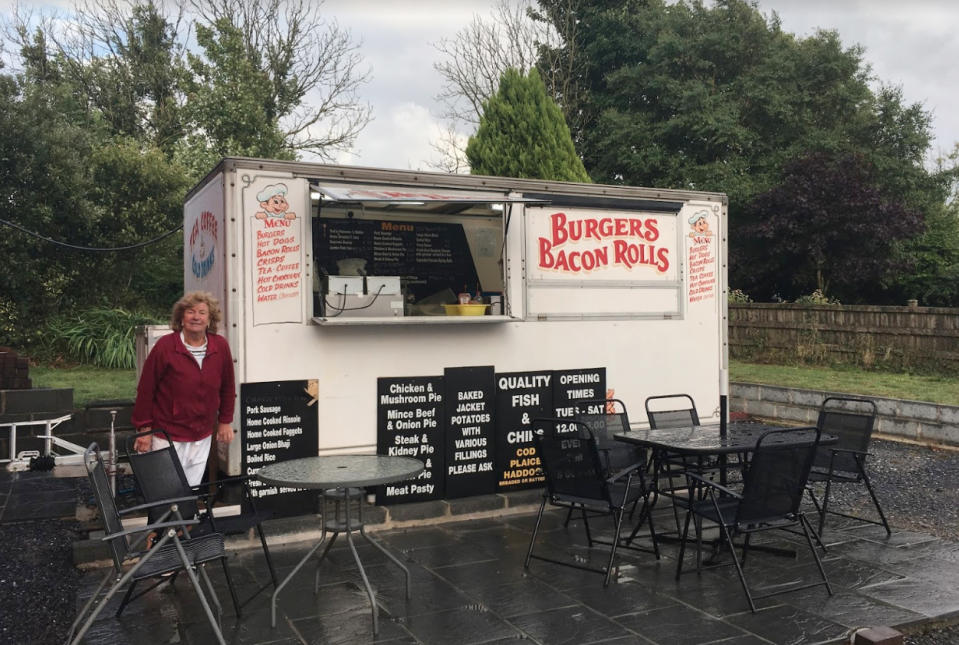 <em>The couple came out of retirement to start their roadside cafe in Hermon, near Carmarthen. (Pictures: Wales News)</em>