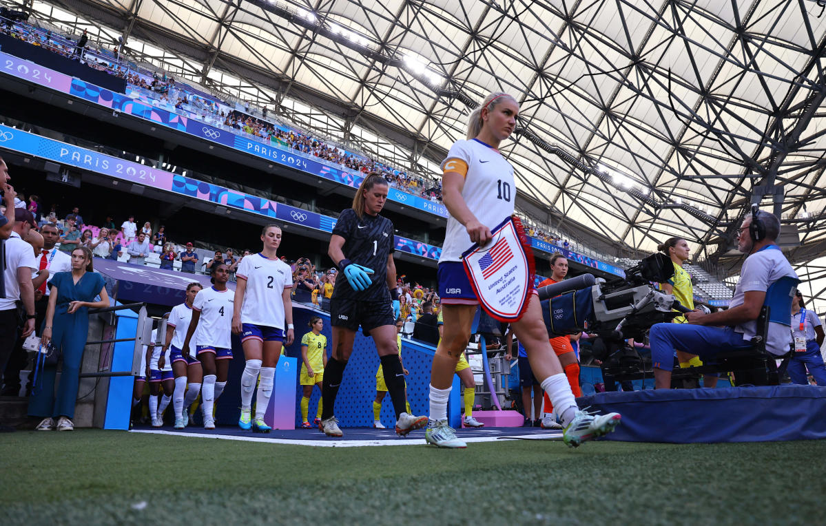 Olympics soccer games today USWNT vs Japan highlight Paris Games slate