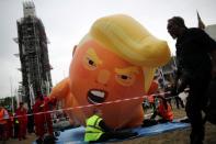 U.S. President Donald Trump visits Britain