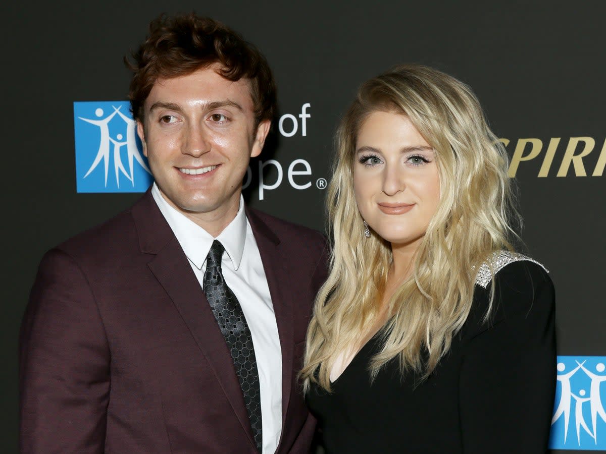 Daryl Sabara and Meghan Trainor attend the City Of Hope's Spirit of Life 2019 Gala (Getty Images)