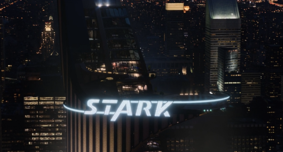 Stark Tower in "The Avengers."