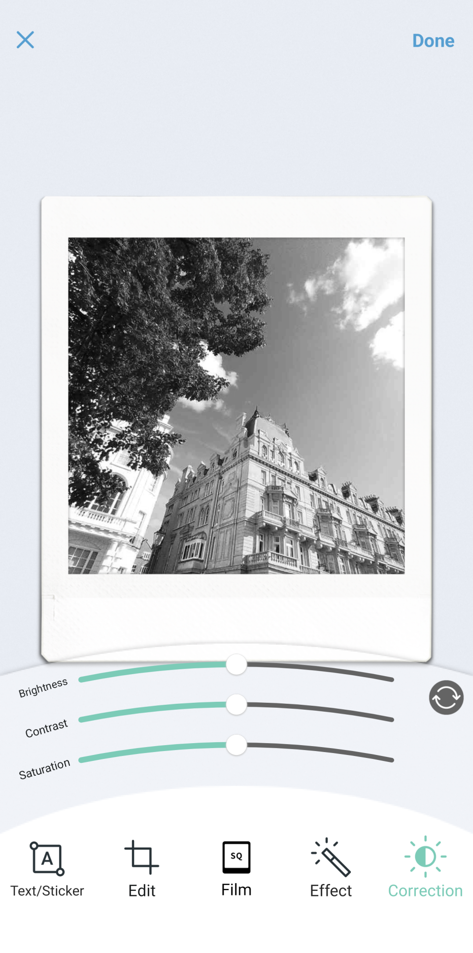 Instax Pal companion app screenshots