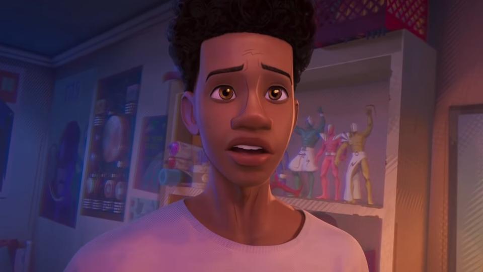 Miles Morales (Shameik Moore) in Spider-Man: Across the Spider-Verse