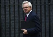 David Davis, Secretary of State for Exiting the European Union arrives at Downing Street in London, Britain October 24, 2016. REUTERS/Dylan Martinez