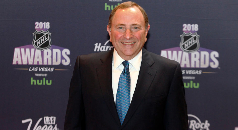 The NHL and NHLPA are reportedly expected to meet in Las Vegas this week. (Getty Images)