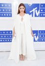 <p>The most popular style on red carpets recently has been rocking a white train — see Katy Perry, Solange Knowles, Lady Gaga, and more. Holland Roden hopped on the train by wearing one with a jumpsuit. <i>(Photo: Getty Images)</i></p>