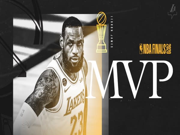 NBA: LA Lakers star LeBron James earns fourth Finals MVP award