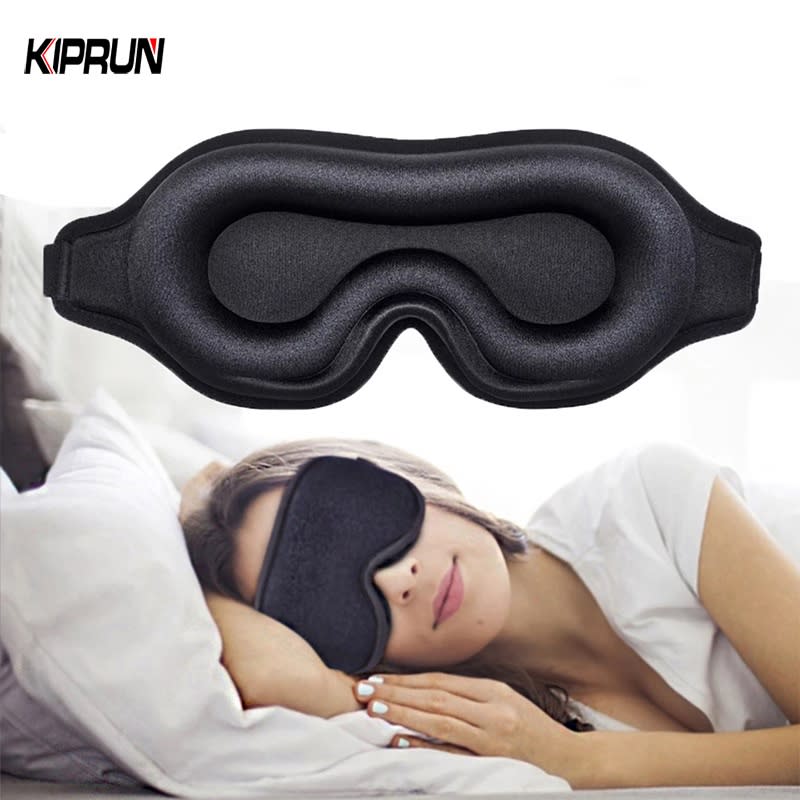 KIPRUN 3D Memory Foam Sleep Eye Mask. (Photo: Shopee SG)