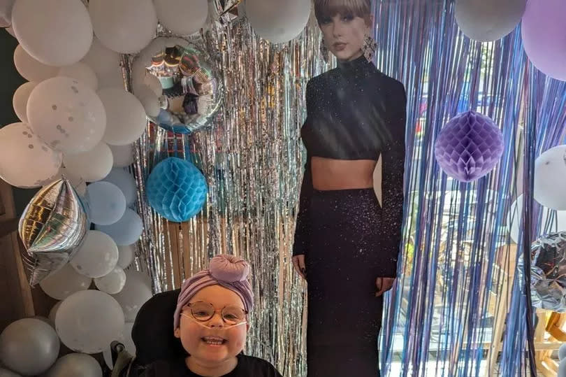 Florence Bark, 7, who has been fighting graft-versus-host disease (GVHD) was gifted tickets for Taylor Swift's Eras Tour in Liverpool.