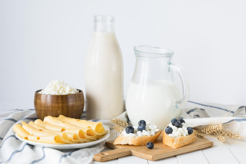 Dairy products are a natural source of potassium and phosphorus, the latter of which isn't good for damaged kidneys. (Photo via Getty Images)