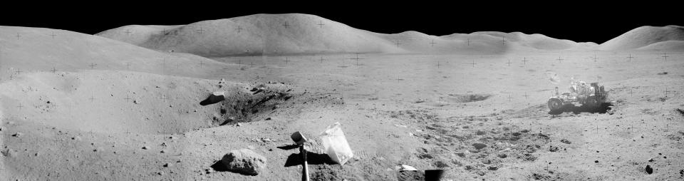 NASA releases amazing images to mark anniversary of moon landings