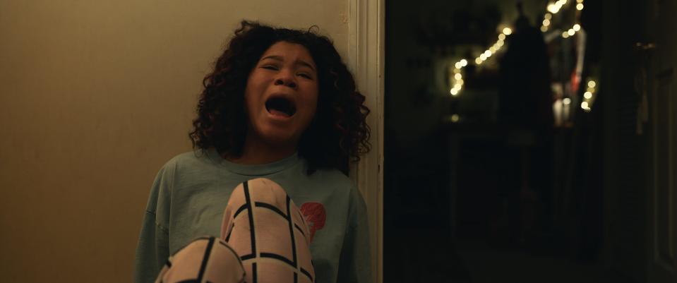 Teenage Sydney (Storm Reid) gets terrorized, too, in "The Invisible Man."