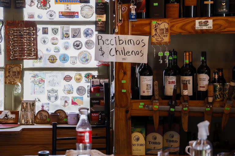 Este pequeño pueblo sirve de parada a camioneros chilenos que viajan hacia el sur