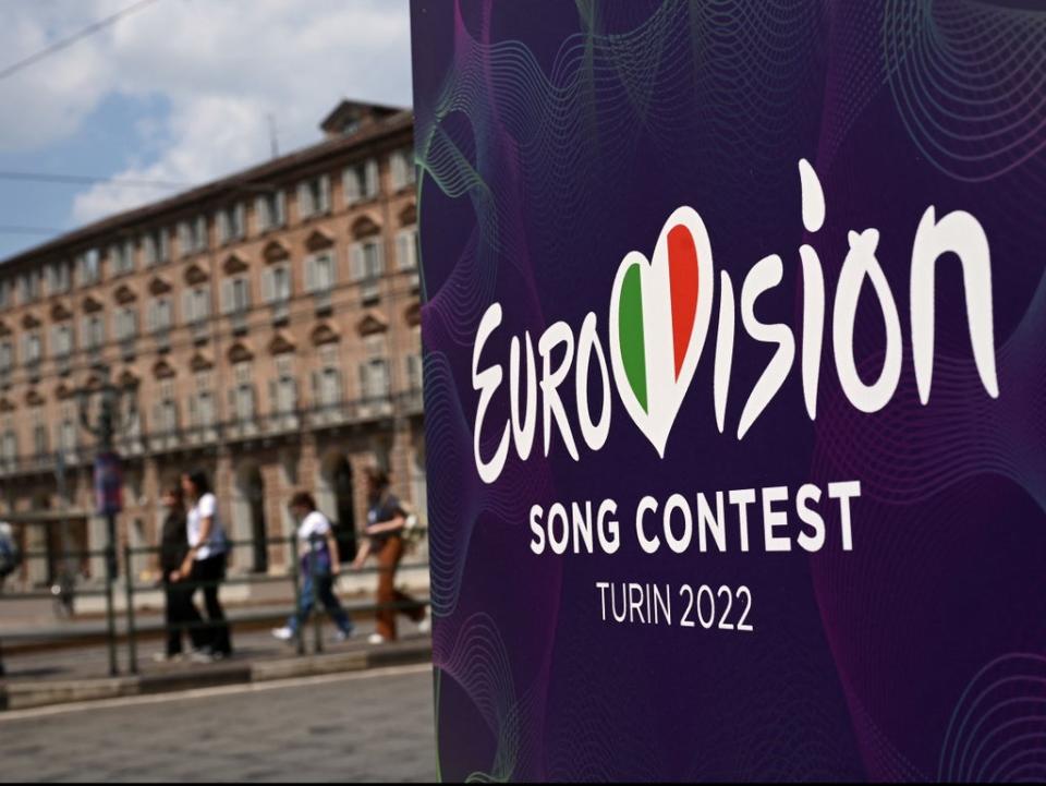 The Eurovision Song Contest is taking place in Turin this year (AFP via Getty Images)
