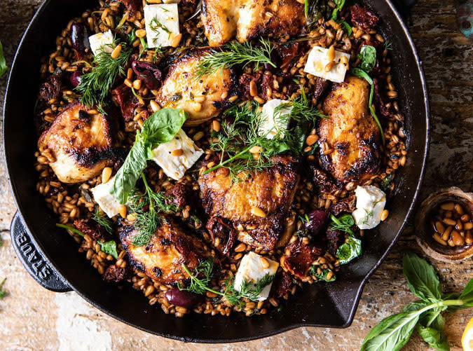 50 Mediterranean Diet Dinner Recipes You Can Make in No Time