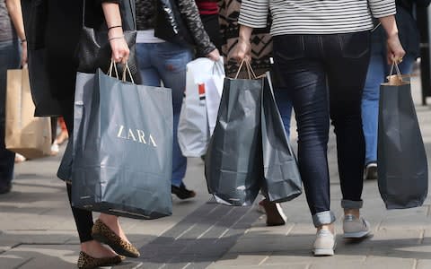 UK retail - Credit: &nbsp;Philip Toscano/PA