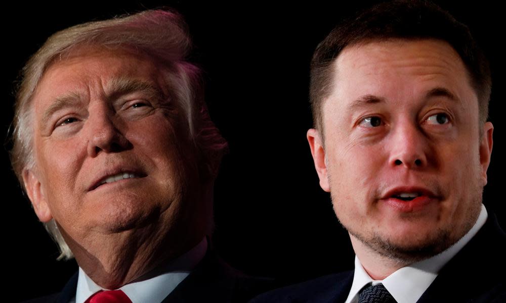 Donald Trump and Elon Musk