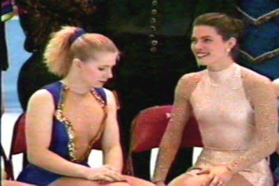 Tonya Harding and Nancy Kerrigan