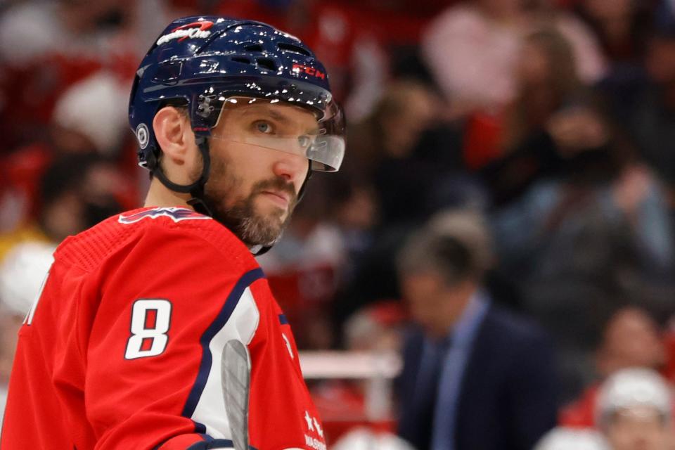 Washington Capitals left wing Alex Ovechkin won't be used by CCM Hockey in global marketing campaigns to promote its products.