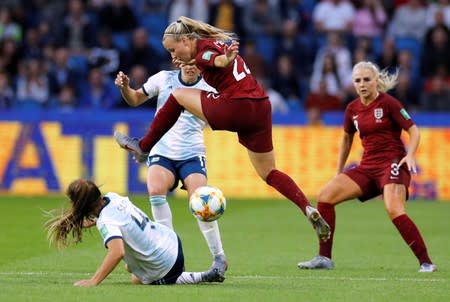 Women's World Cup - Group D - England v Argentina