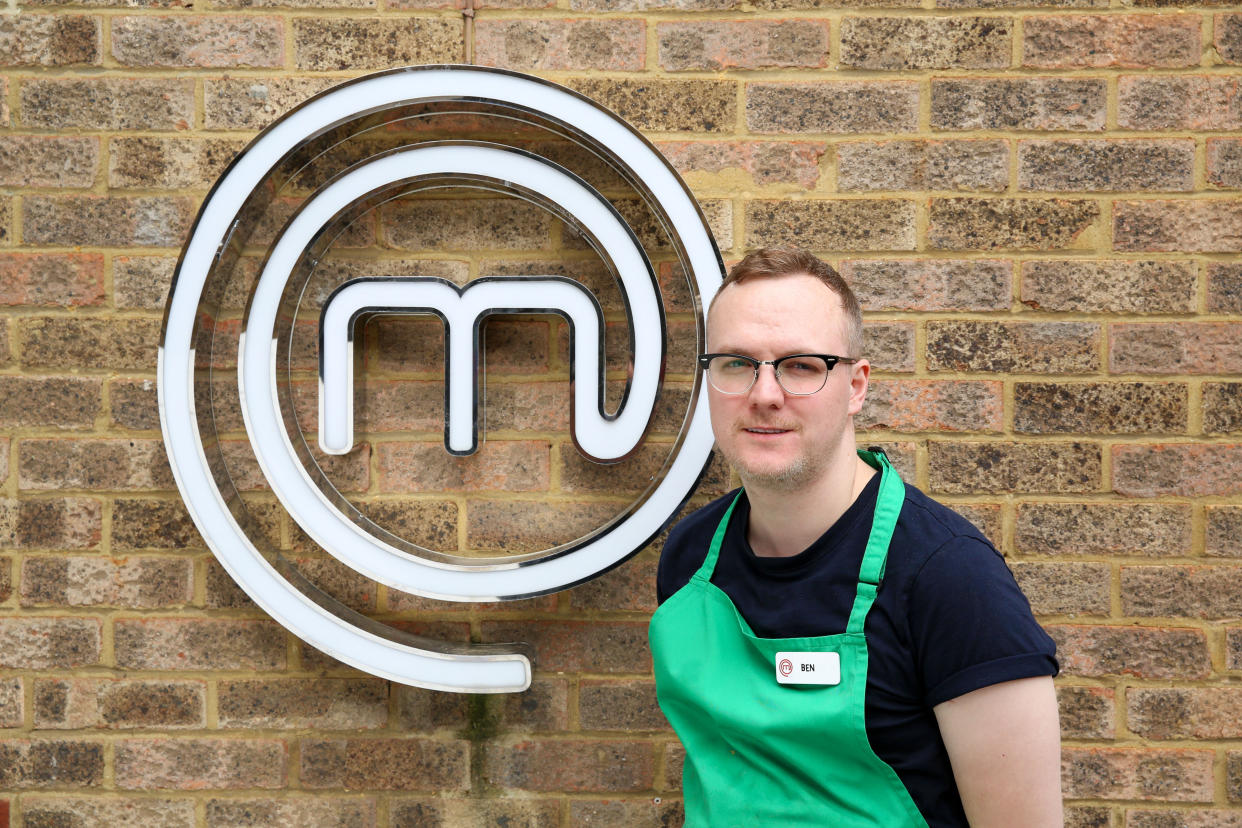 Ben served raw tuna to the judges on MasterChef after criticising his mother's cooking. (BBC)