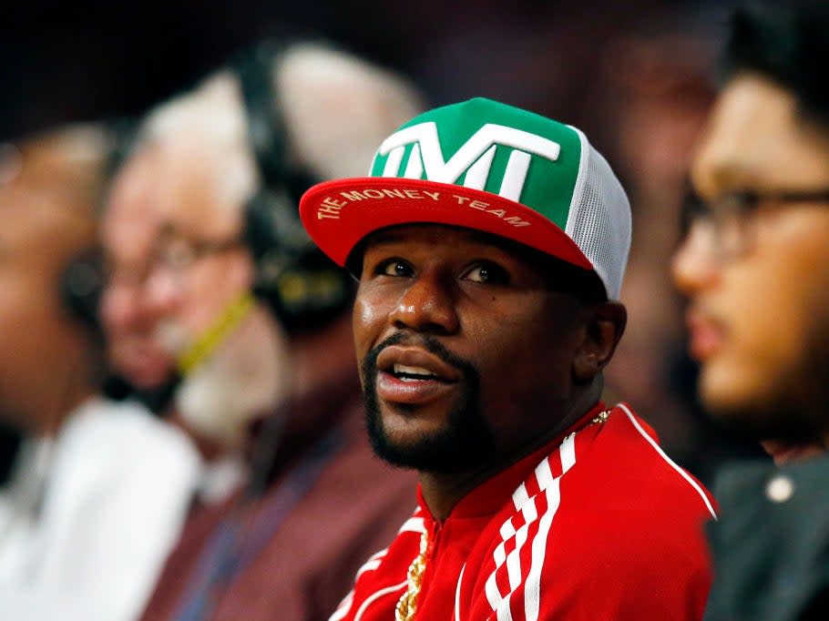 Mayweather is hoping to follow in his late uncle’s footsteps and train fightersGetty Images