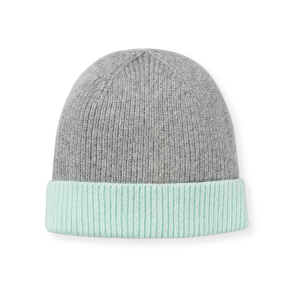 Cashmere Colourblock Hat