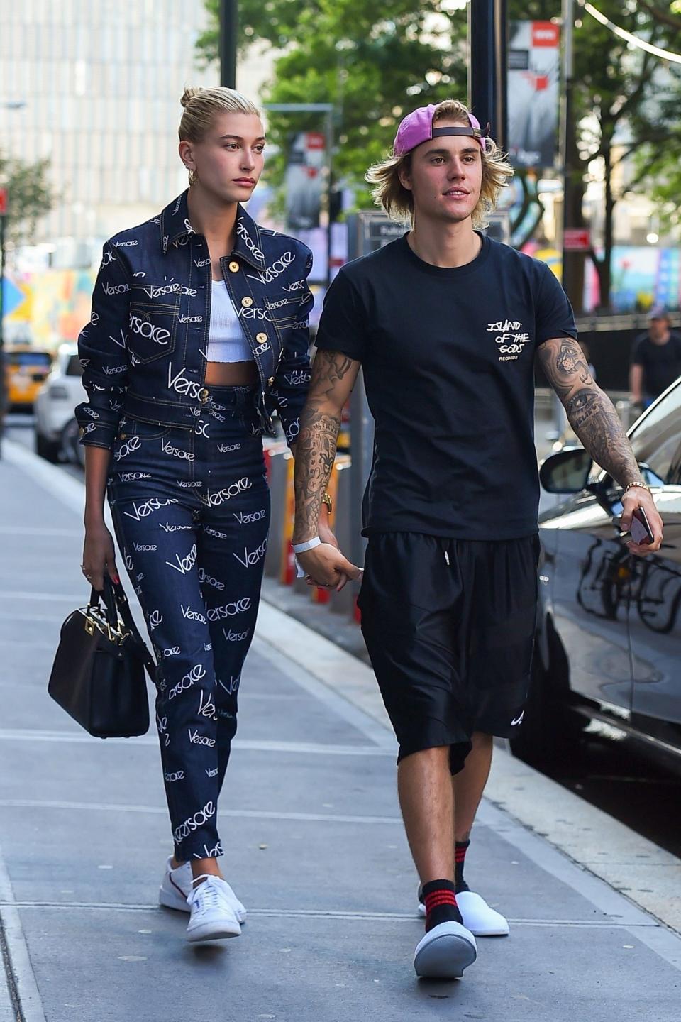 Who: Hailey Baldwin and Justin Bieber<br> Where: Nobu in Soho, New York<br> When: July 5, 2018