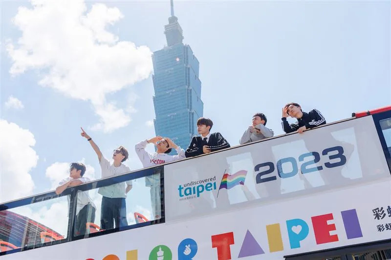 VERA獲邀擔任「2023 Color Taipei」彩虹系列活動大使。（圖／臺北市政府觀傳局提供）