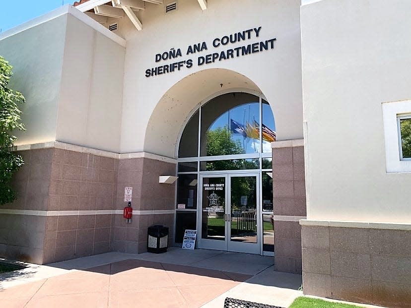 Doña Ana County Sheriff's Department headquarters at 845 N. Motel Blvd. in Las Cruces, N.M., seen on Monday, August 10, 2020.