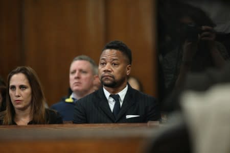 Actor Cuba Gooding Jr. appears in New York State Criminal Court in the Manhattan borough of New York