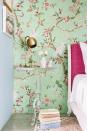 <p>Your bedroom should reflect your style. If you love nothing more than making a statement, an eye-catching floral wallpaper is for you. </p>