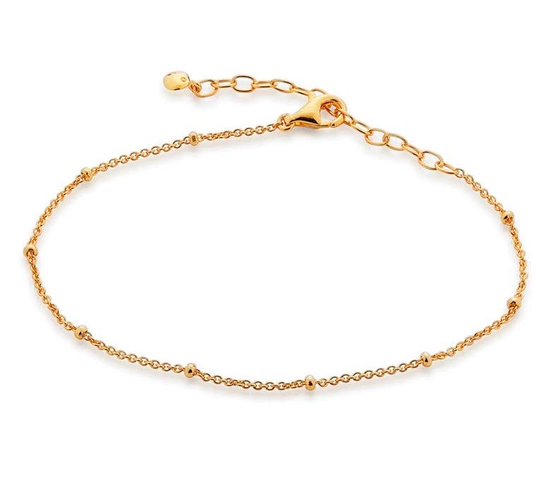 Monica Vinader Bead Station Chain Link Bracelet. Image via Nordstrom.