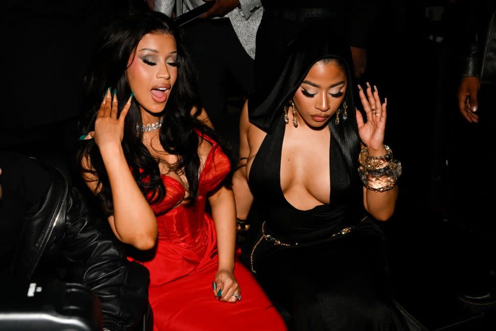 Cardi B and Hennessy Carolina at Richie Akiva's 10th Annual 